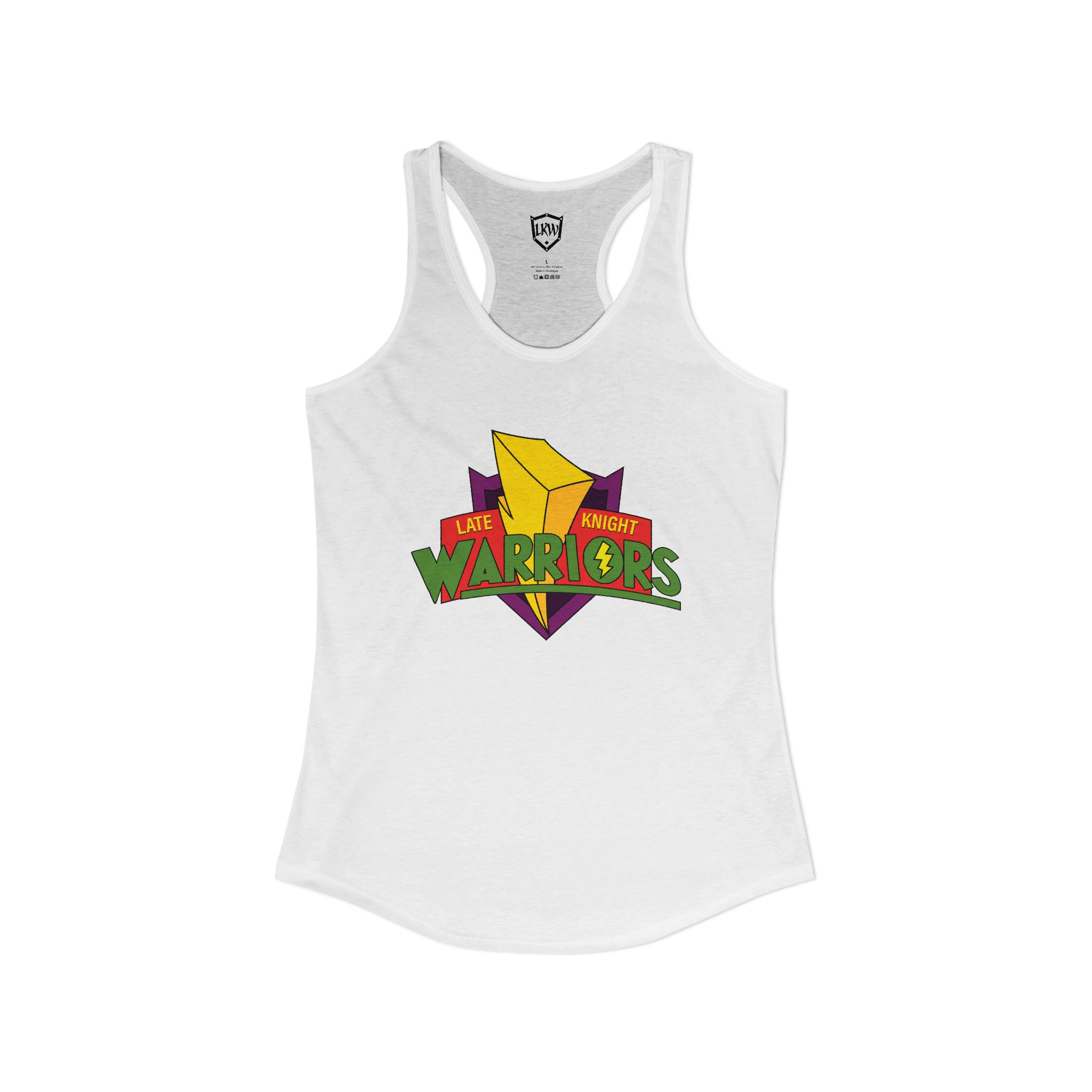 LKW Power Ranger Inspired - Women's Ideal Racerback Tank - Image 2