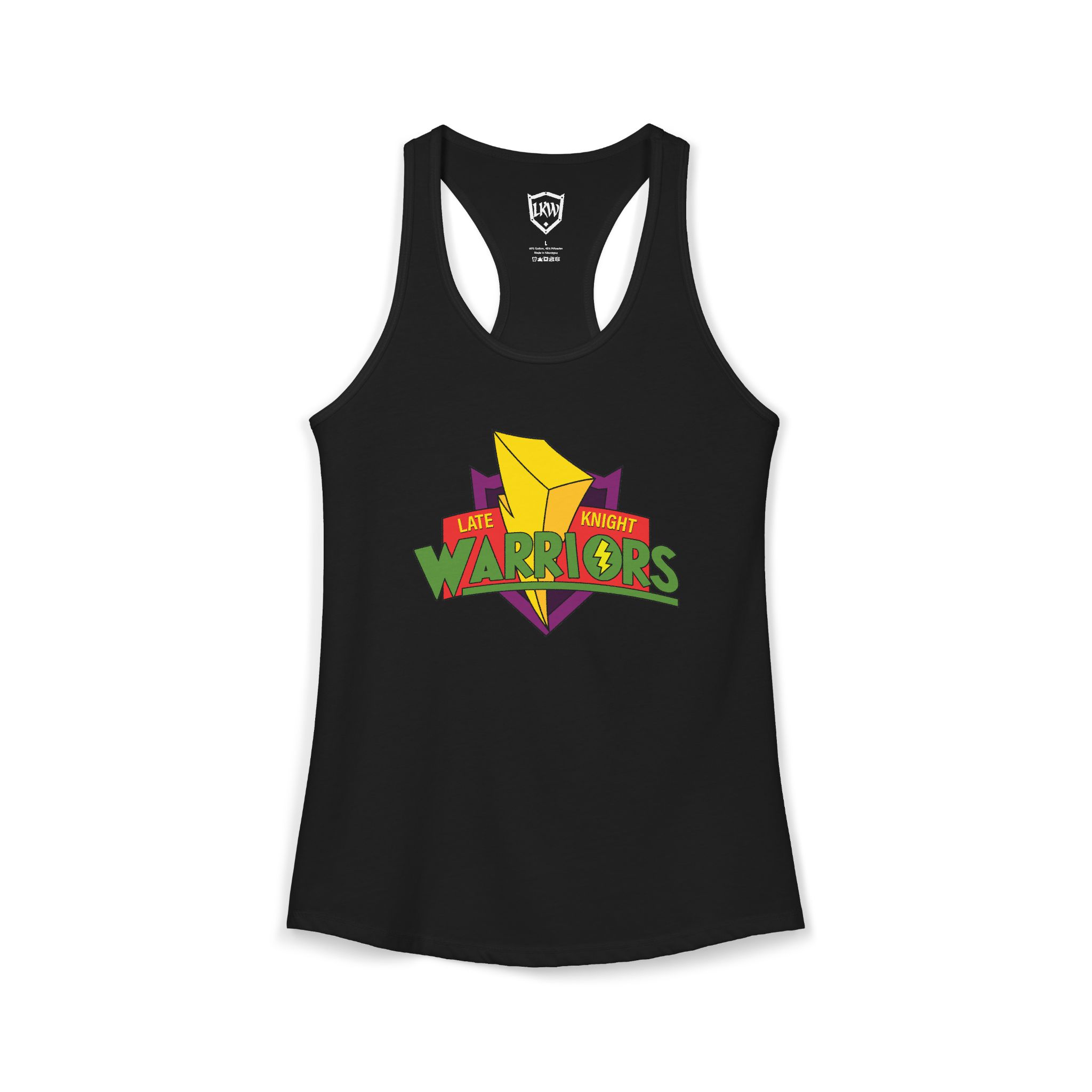 LKW Power Ranger Inspired - Women's Ideal Racerback Tank - Image 5