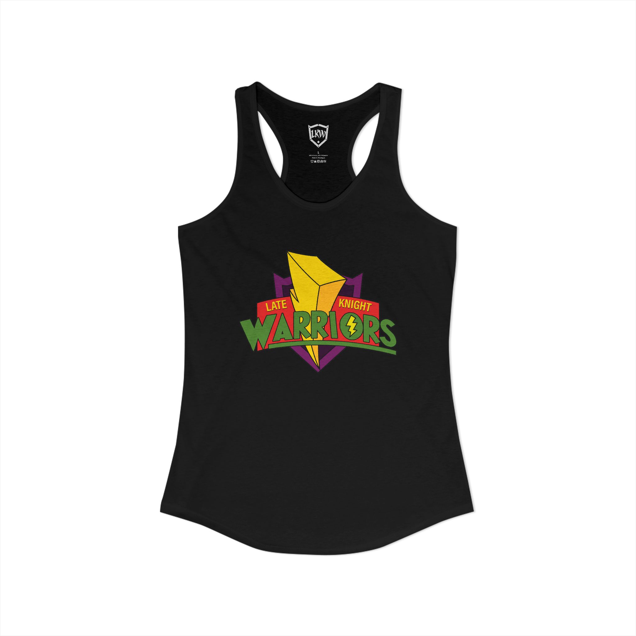 LKW Power Ranger Inspired - Women's Ideal Racerback Tank - Image 6