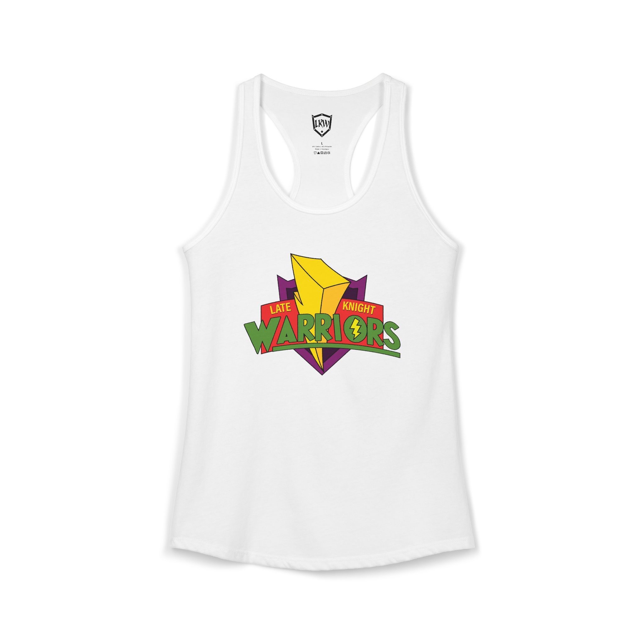 LKW Power Ranger Inspired - Women's Ideal Racerback Tank
