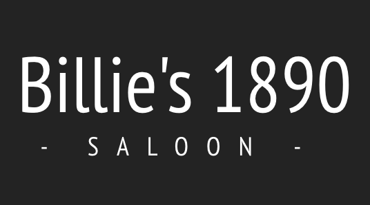 Billies 1890 Saloon Logo