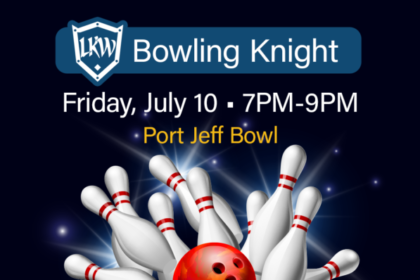 PR bowling banner