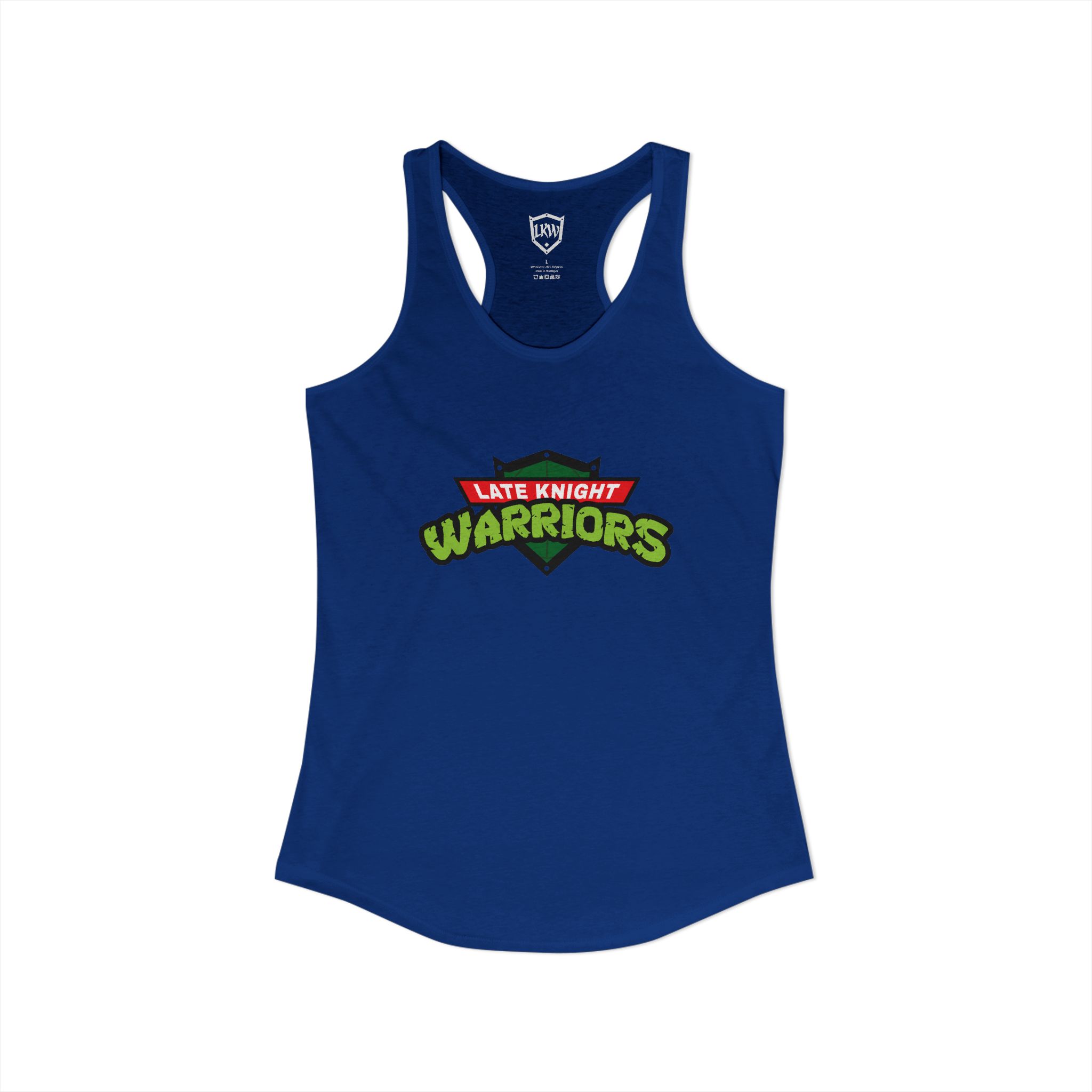 LKW TMNT Inspired - Women's Ideal Racerback Tank - Image 14