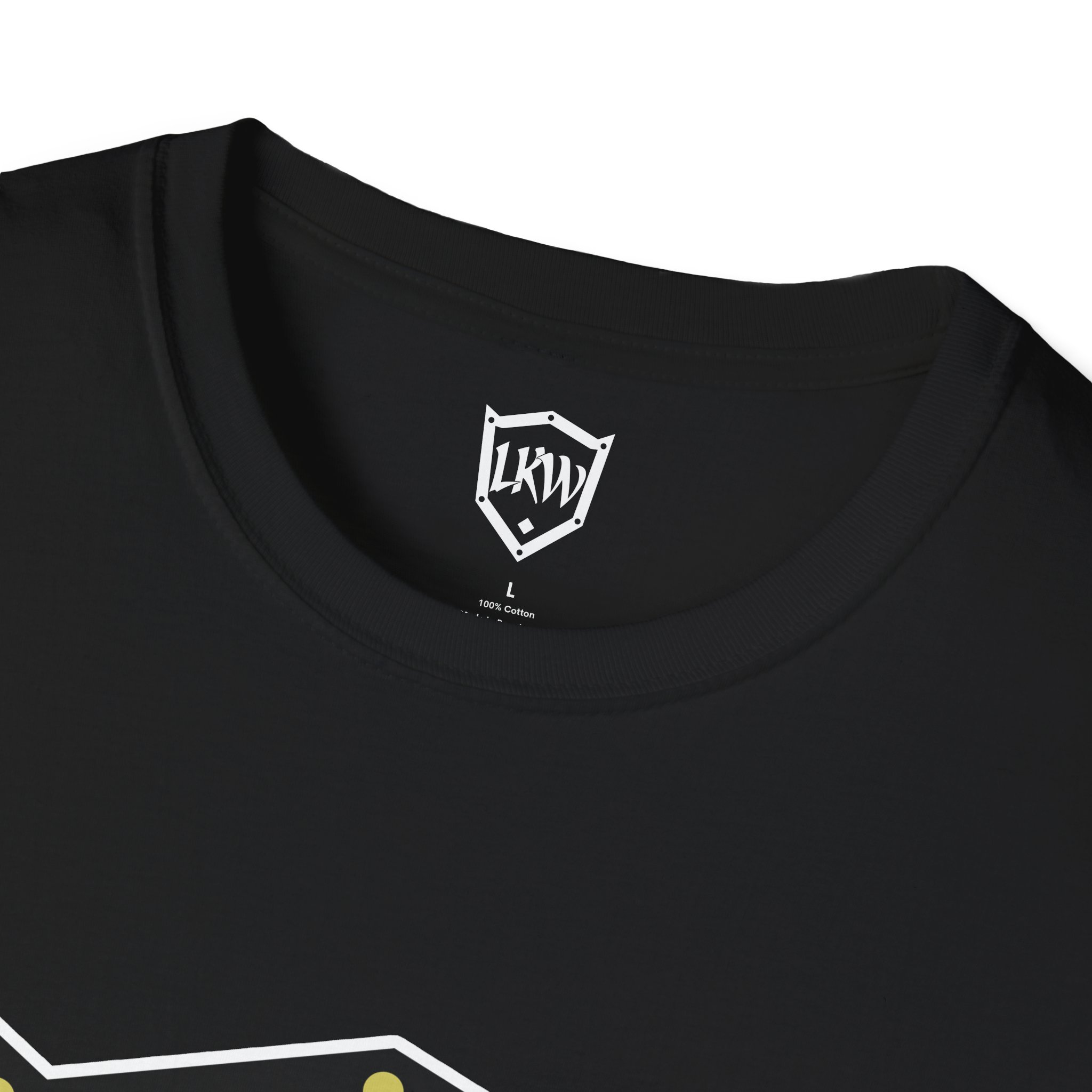 Late Knight Warrior OG Crest: Unisex Softstyle T-Shirt - Image 8