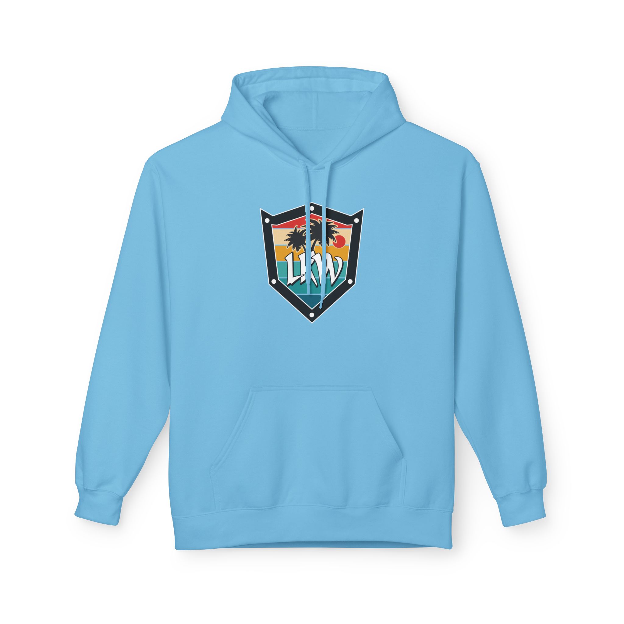 LKW Just Beachy - Unisex Midweight Softstyle Fleece Hoodie