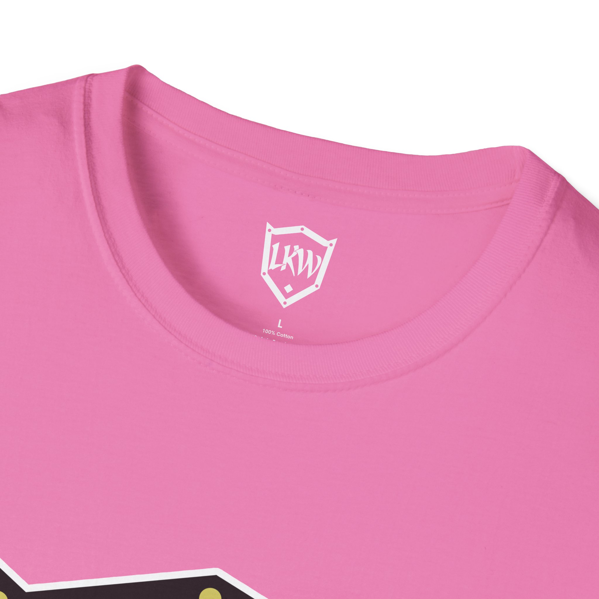 Late Knight Warrior OG Crest: Unisex Softstyle T-Shirt - Image 26