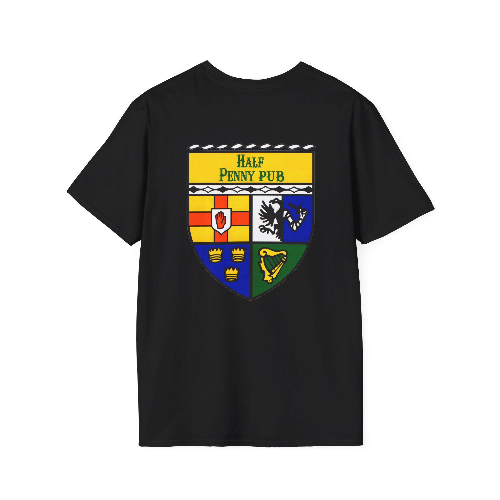 Half Penny Pub - Unisex Softstyle T-Shirt - Image 2