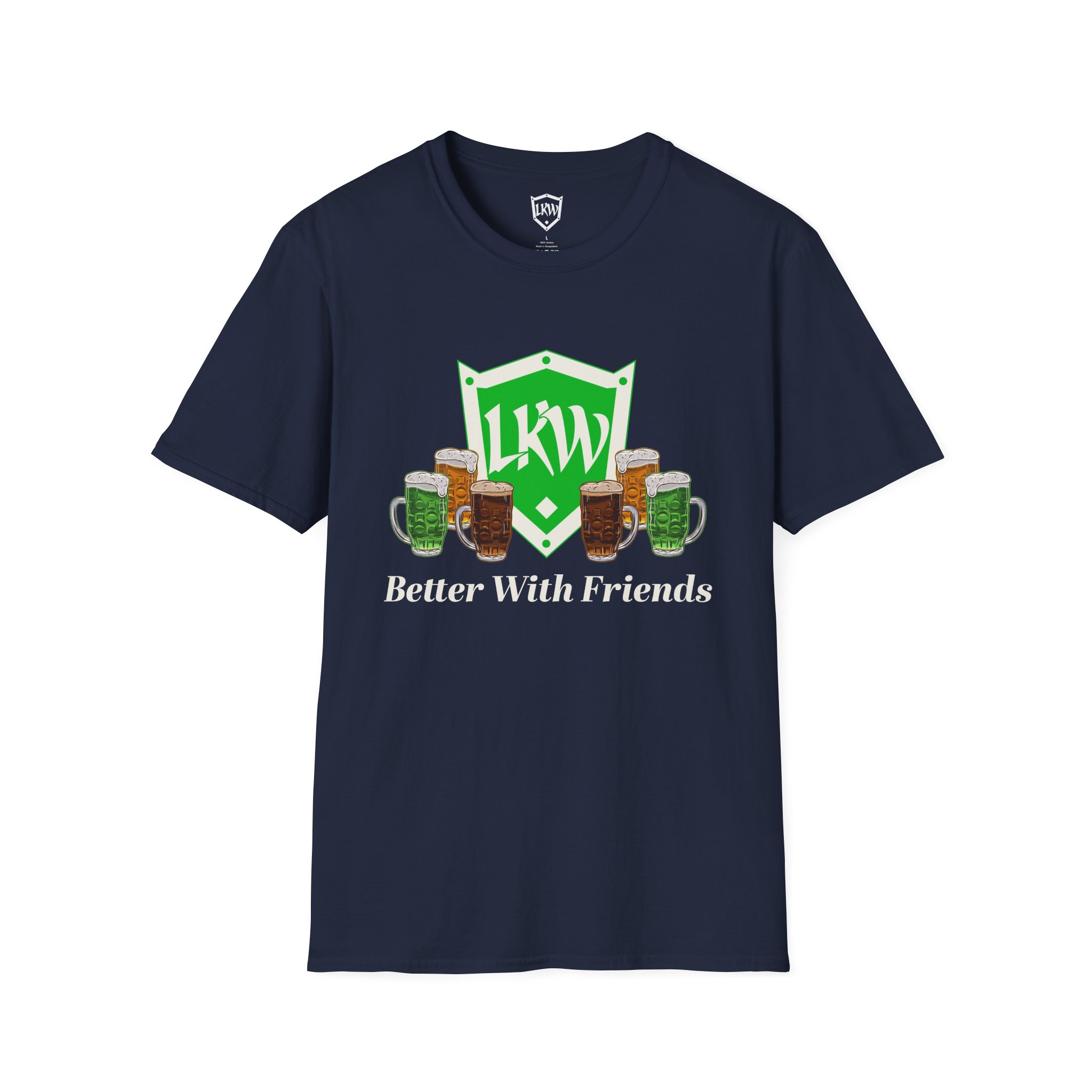 Better With Friends - Unisex Softstyle T-Shirt - Image 10