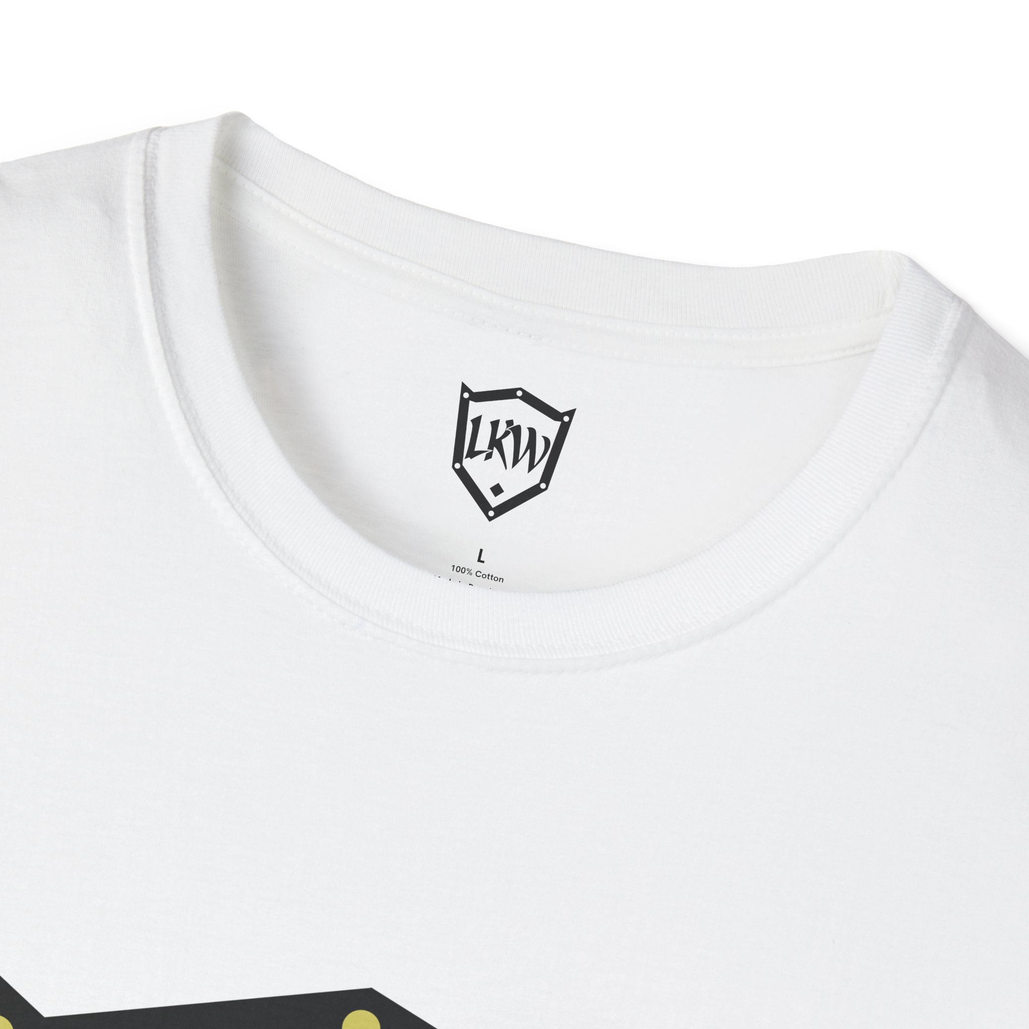 Late Knight Warrior OG Crest: Unisex Softstyle T-Shirt - Image 5