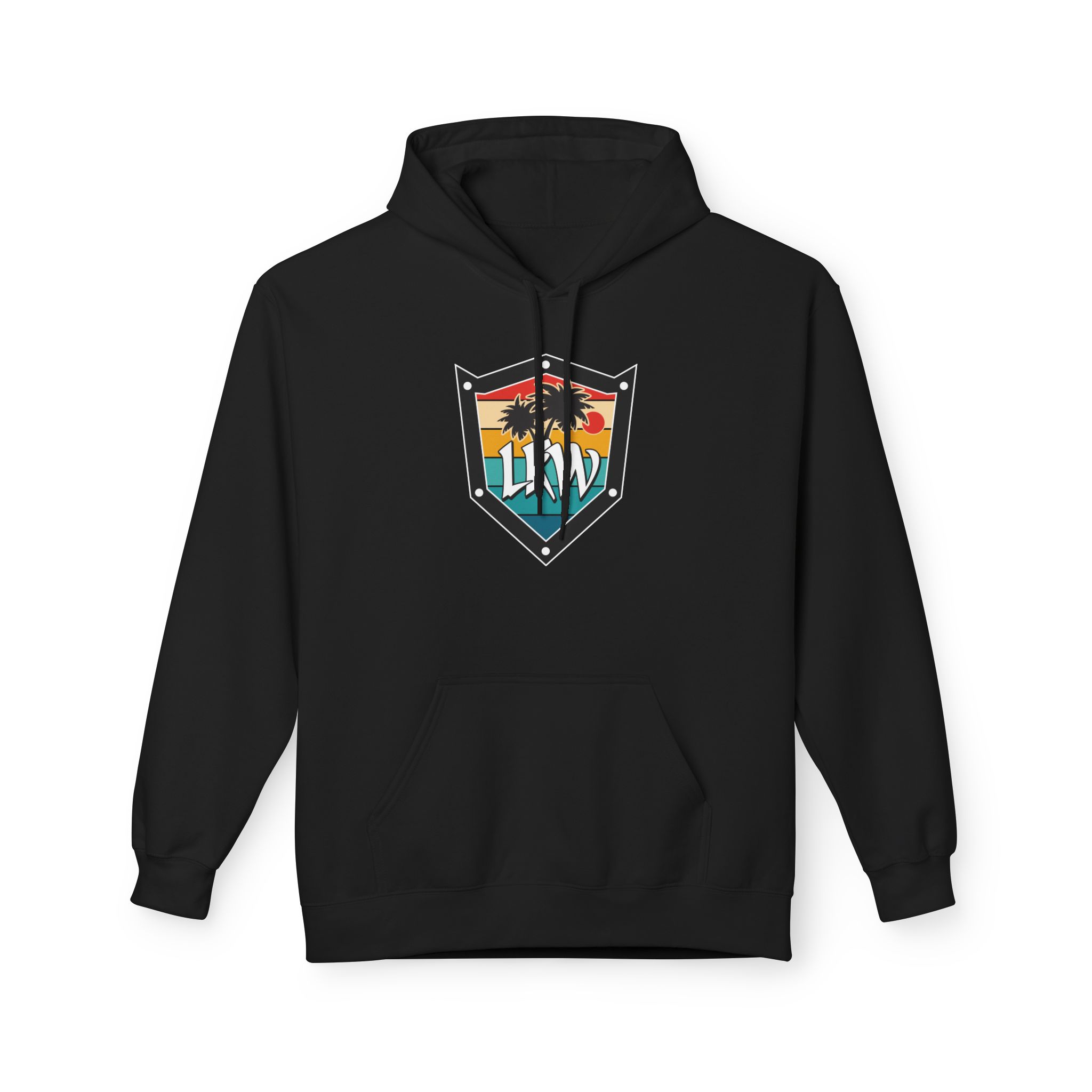 LKW Just Beachy - Unisex Midweight Softstyle Fleece Hoodie - Image 3