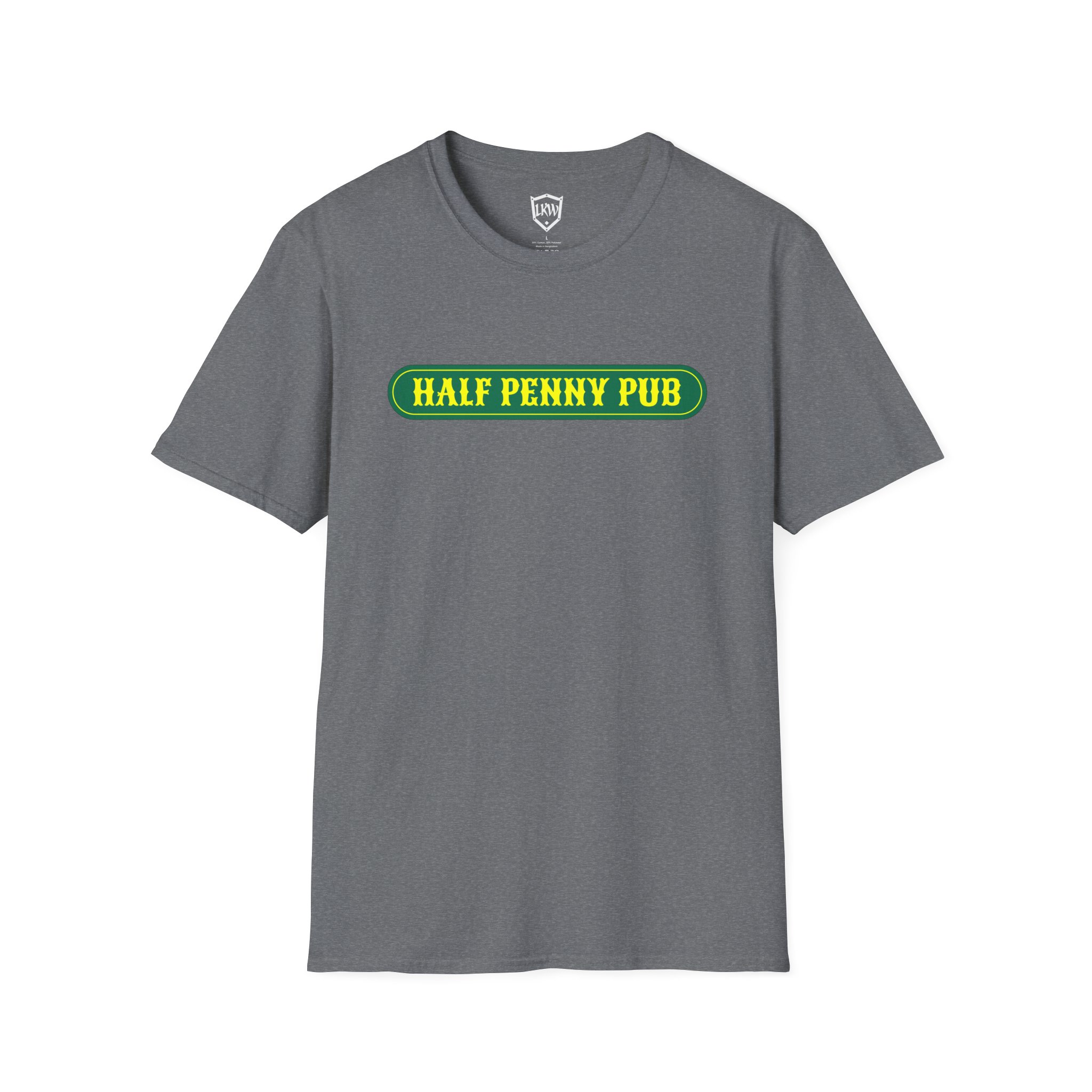 Half Penny Pub - Unisex Softstyle T-Shirt - Image 3