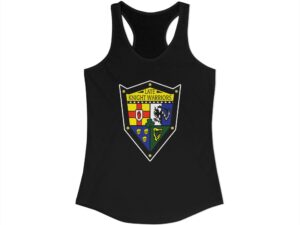 Late Knight Warrior OG Crest: Women's Ideal Racerback Tank