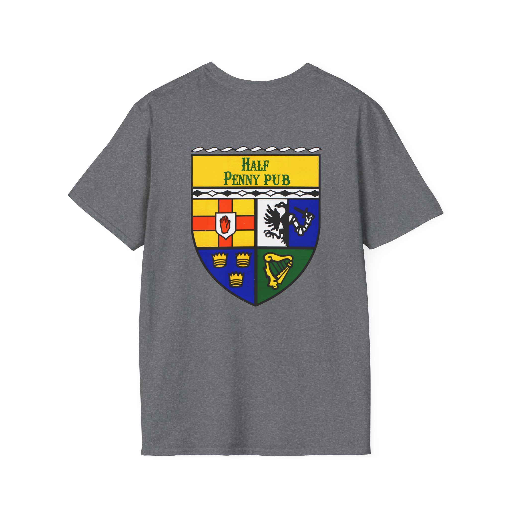 Half Penny Pub - Unisex Softstyle T-Shirt - Image 4