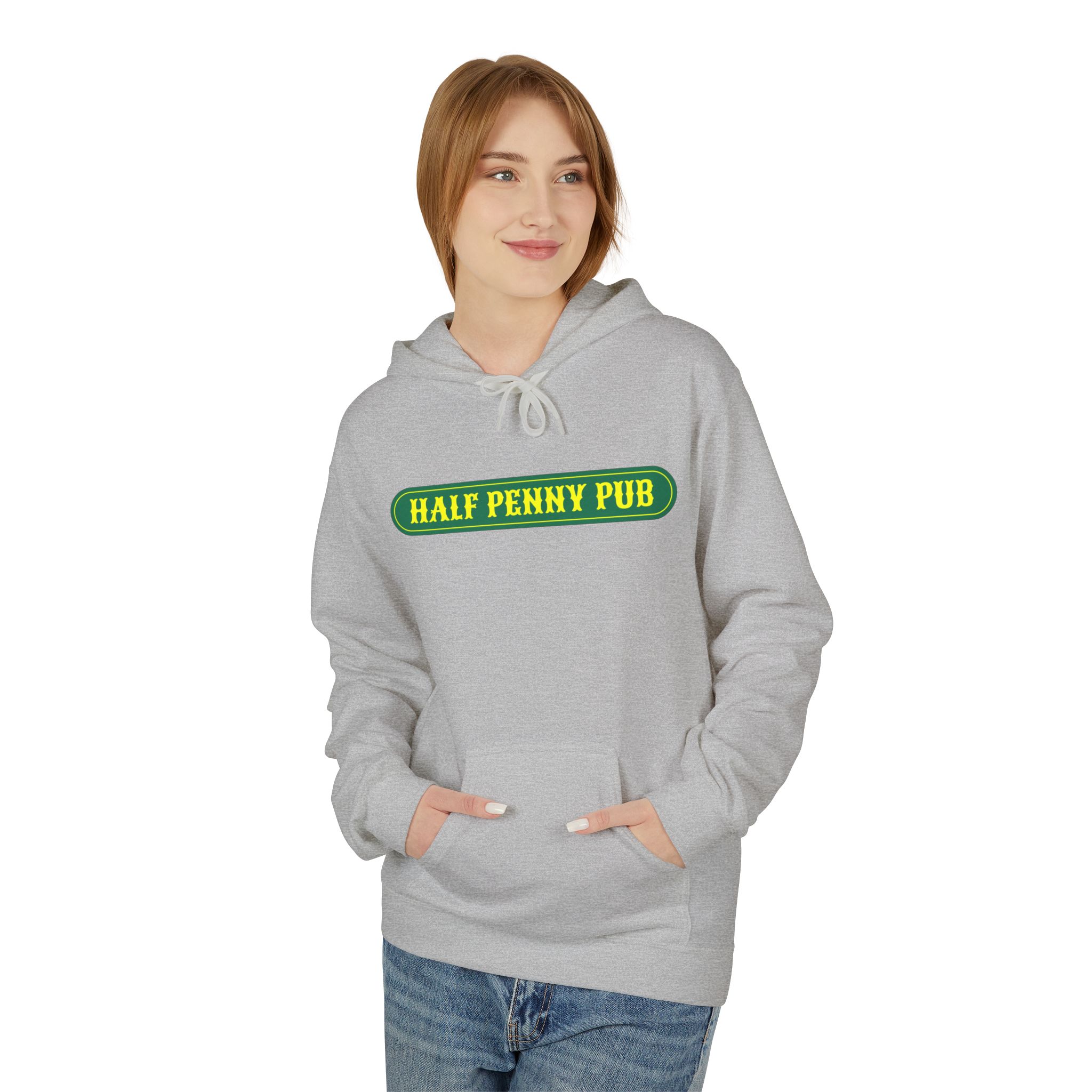 Half Penny - Unisex Midweight Softstyle Fleece Hoodie - Image 5