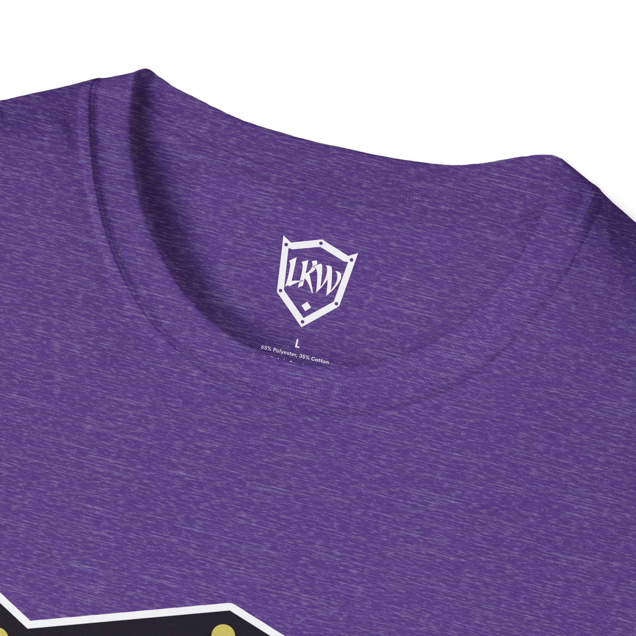 Late Knight Warrior OG Crest: Unisex Softstyle T-Shirt - Image 23