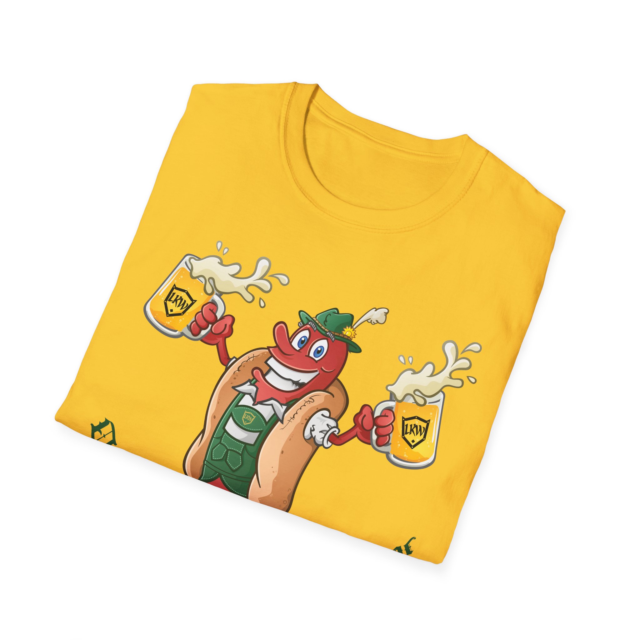 LKW On My Wurst Behavior - Unisex Softstyle T-Shirt - Image 3