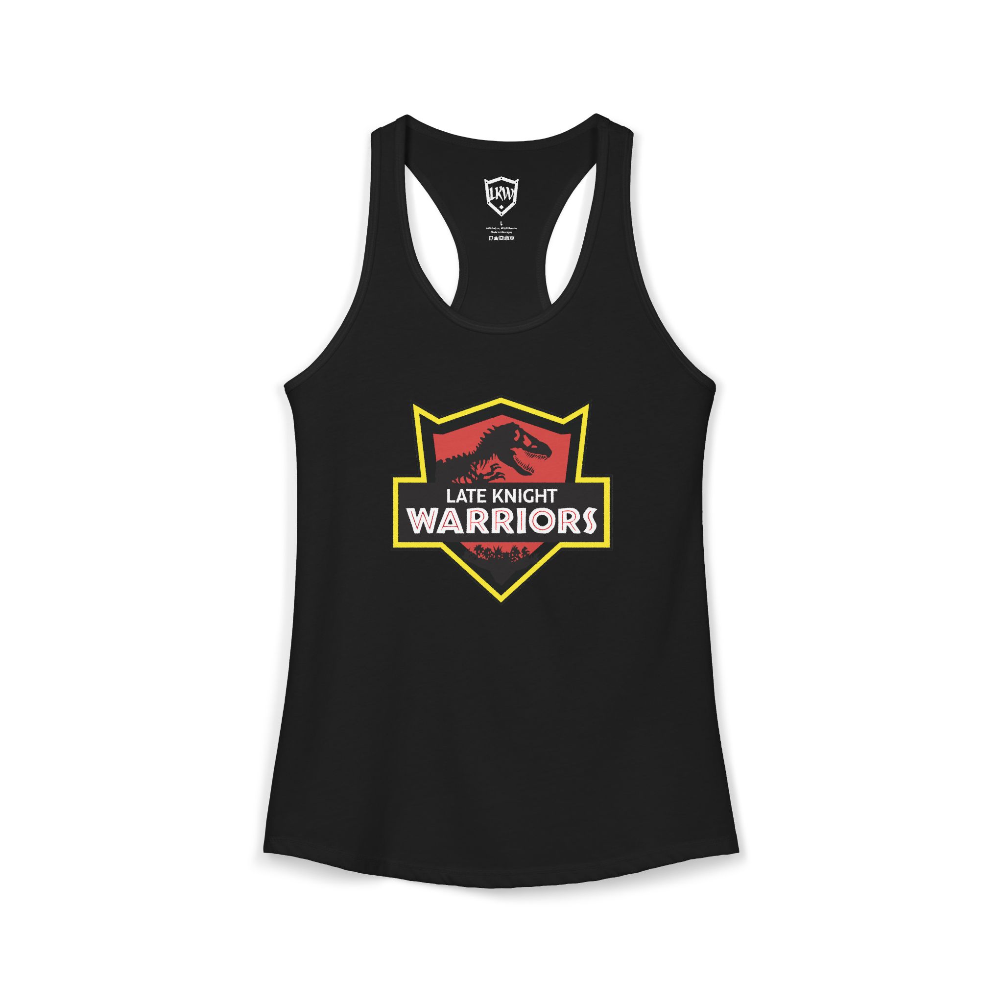 LKW Jurassic Park Inspired - Women's Ideal Racerback Tank - Image 5