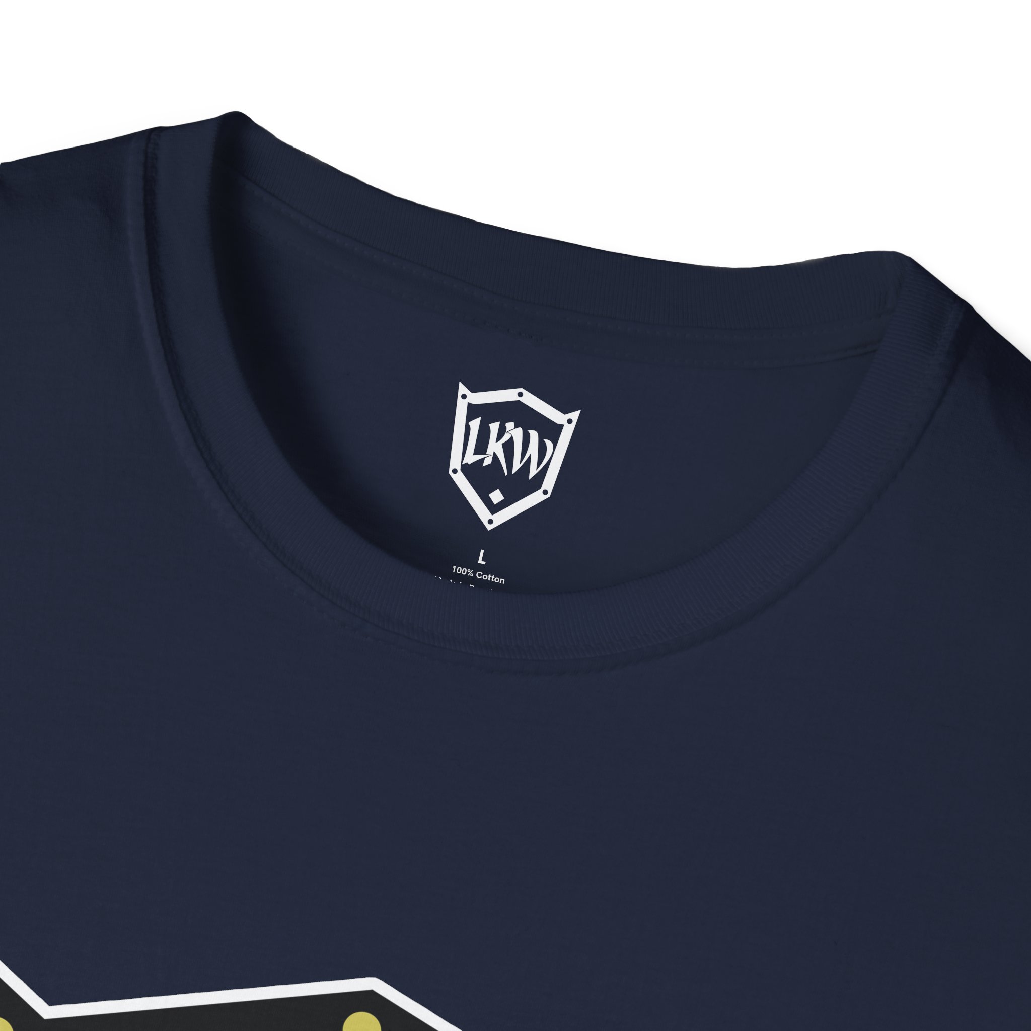 Late Knight Warrior OG Crest: Unisex Softstyle T-Shirt - Image 20