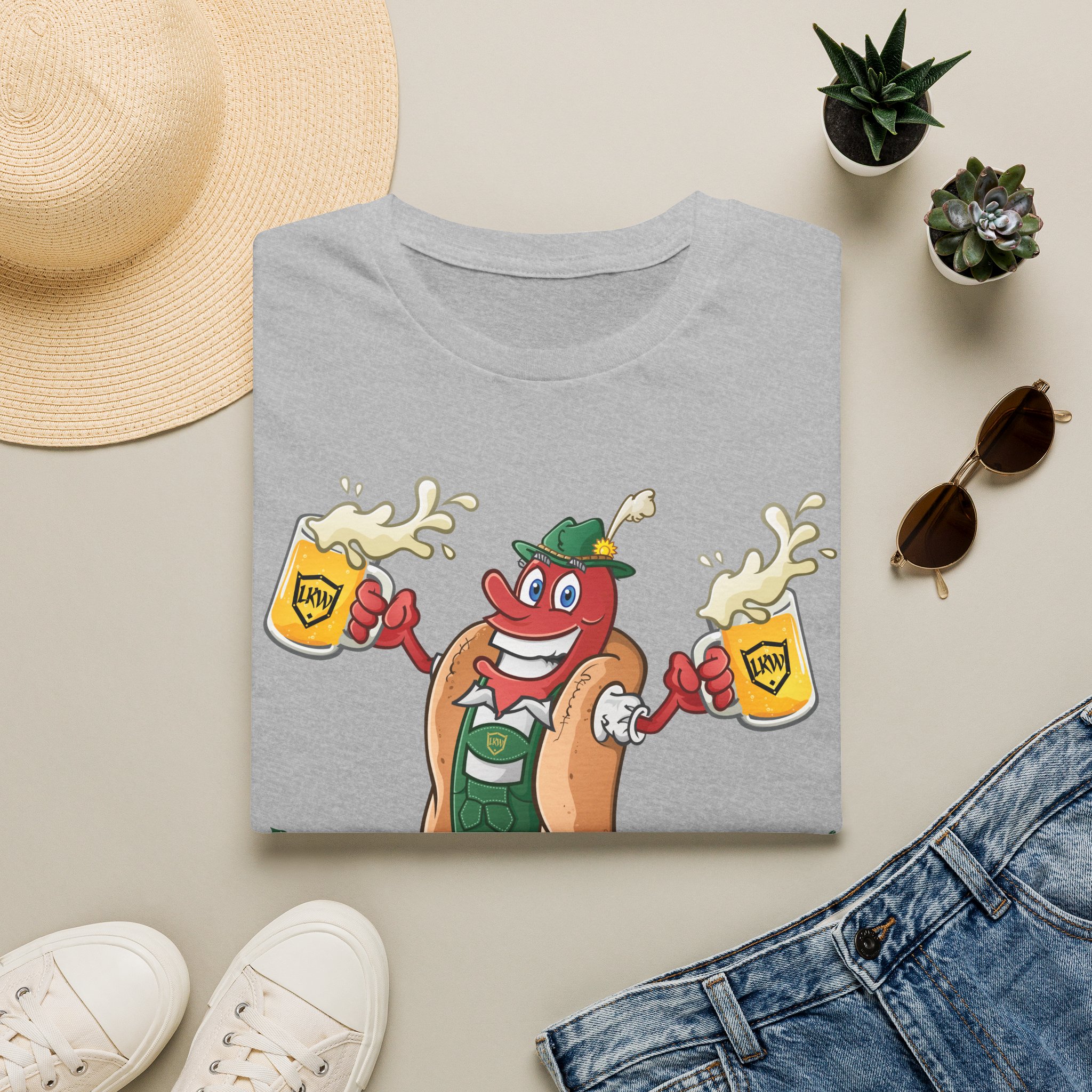 LKW On My Wurst Behavior - Unisex Softstyle T-Shirt - Image 7