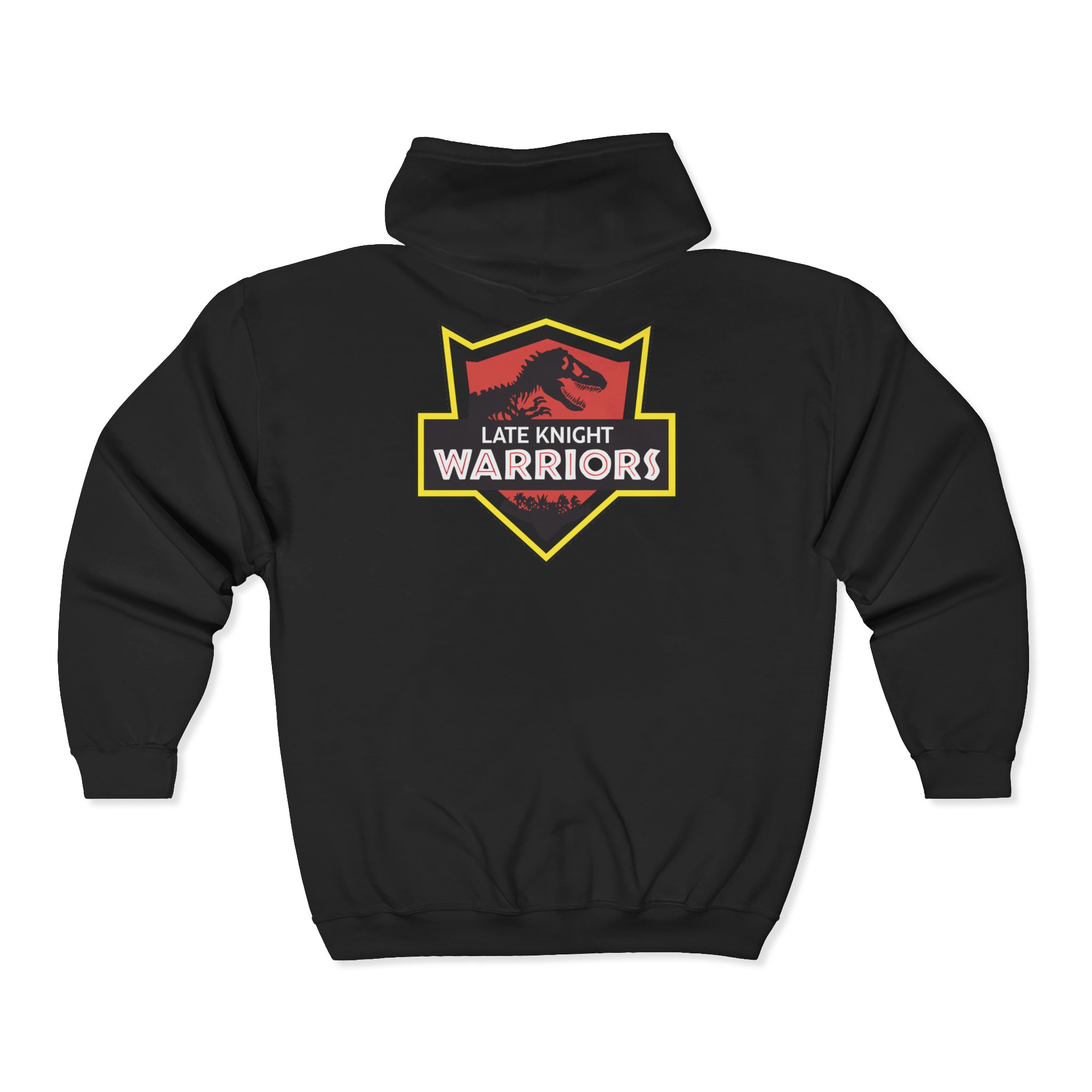 LKW Jurassic Park Inspired - Unisex Heavy Blend™ Full Zip Hooded Sweatshirt - Image 4