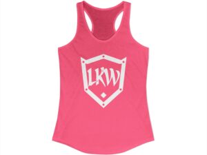 Late Knight Warriors Icon: Women's Ideal Racerback Tank