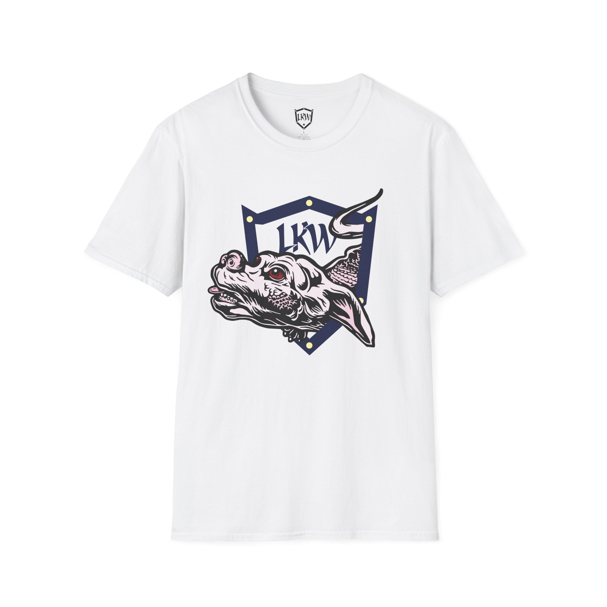 Late Knight Falkor - Unisex Softstyle T-Shirt - Image 4
