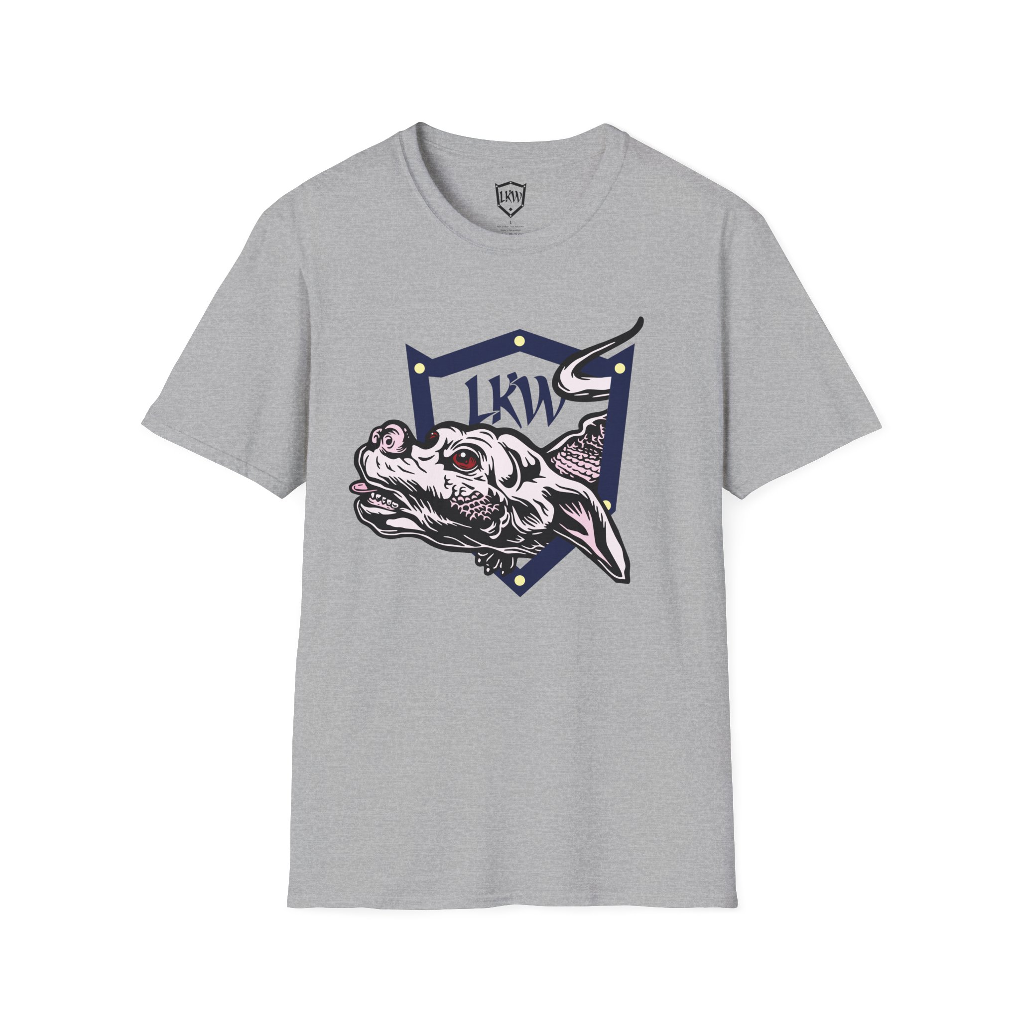 Late Knight Falkor - Unisex Softstyle T-Shirt - Image 7