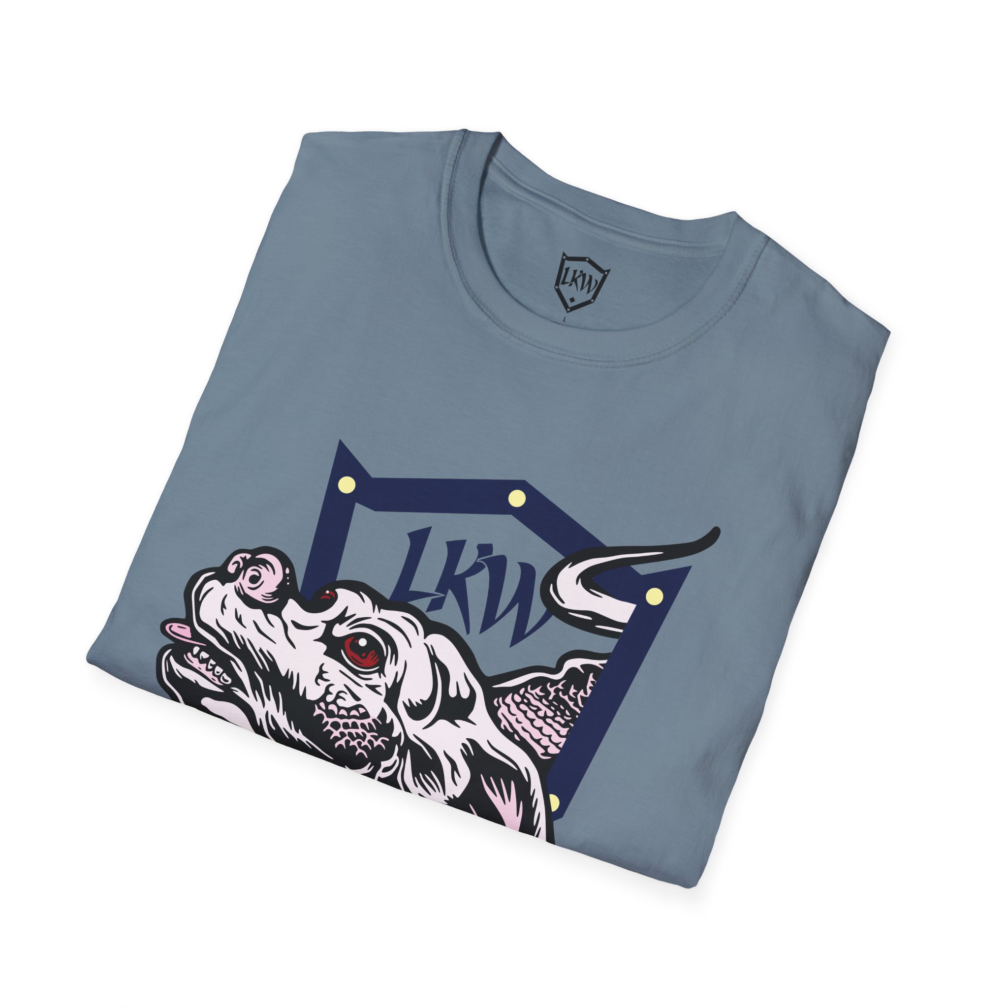 Late Knight Falkor - Unisex Softstyle T-Shirt - Image 3