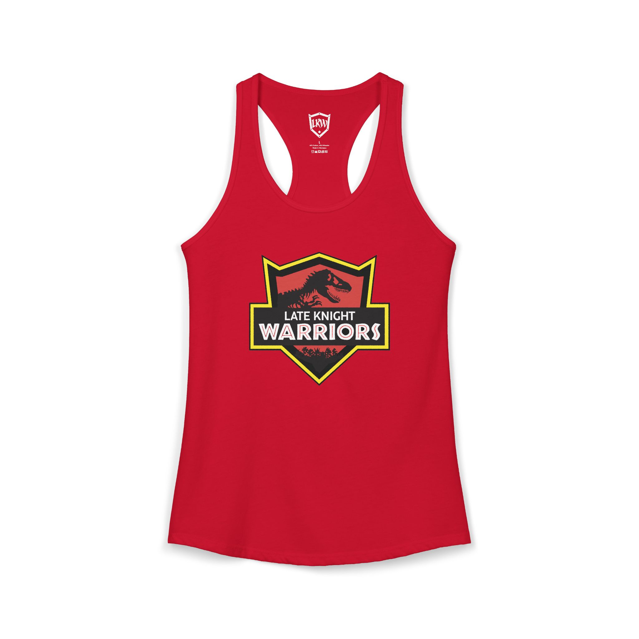 LKW Jurassic Park Inspired - Women's Ideal Racerback Tank - Image 9