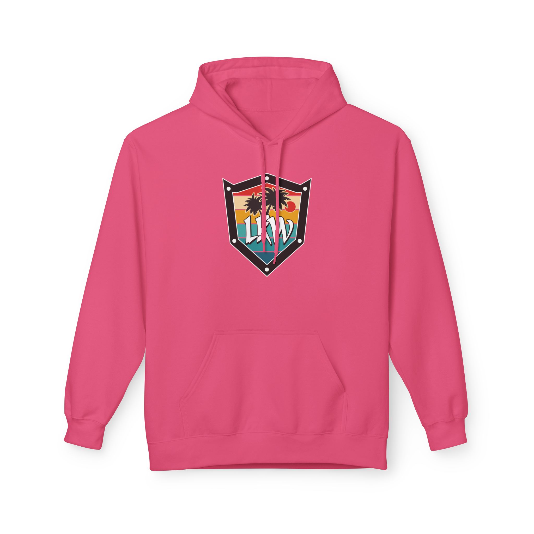 LKW Just Beachy - Unisex Midweight Softstyle Fleece Hoodie - Image 9