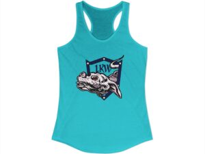 Late Knight Falkor - Women's Ideal Racerback Tank