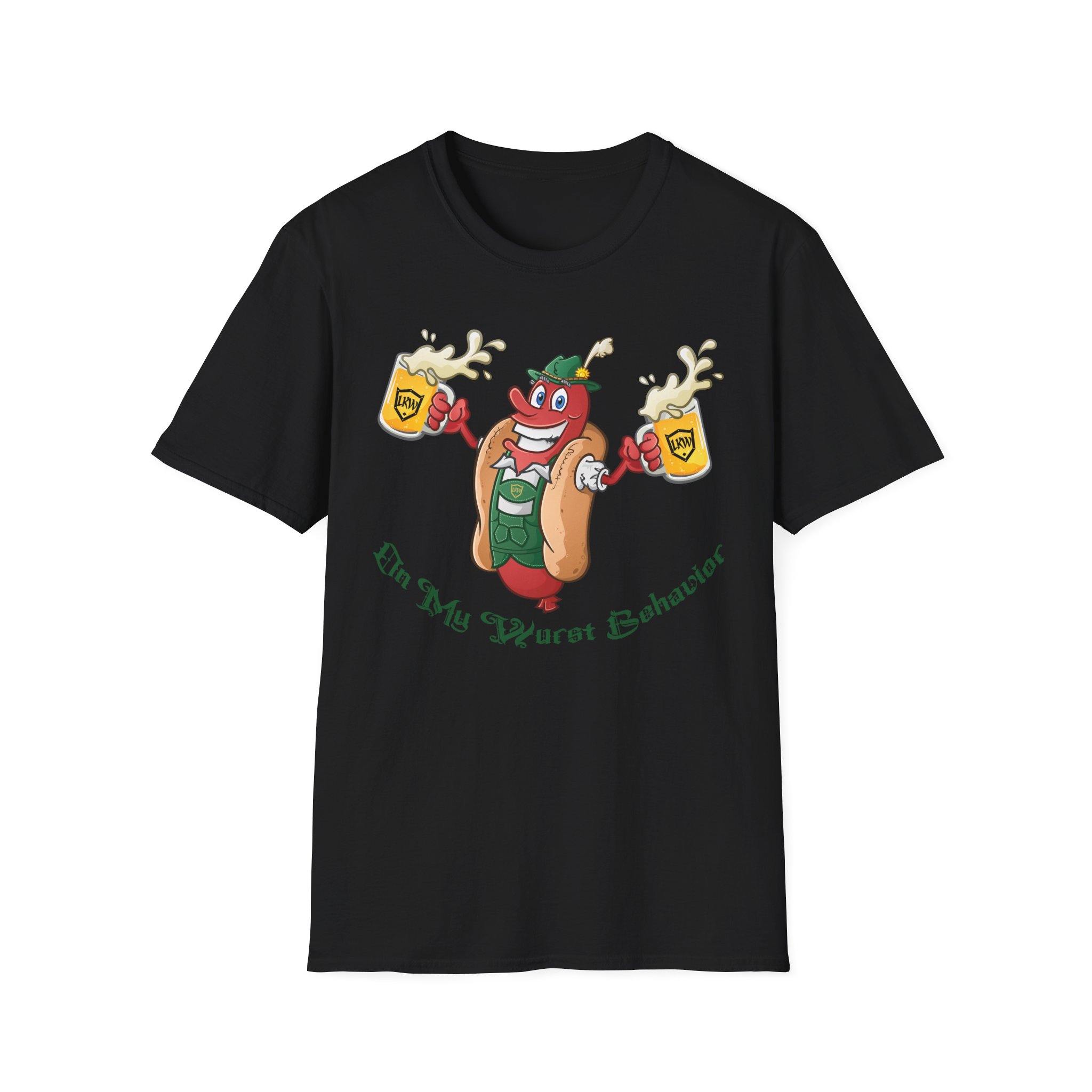 LKW On My Wurst Behavior - Unisex Softstyle T-Shirt - Image 4