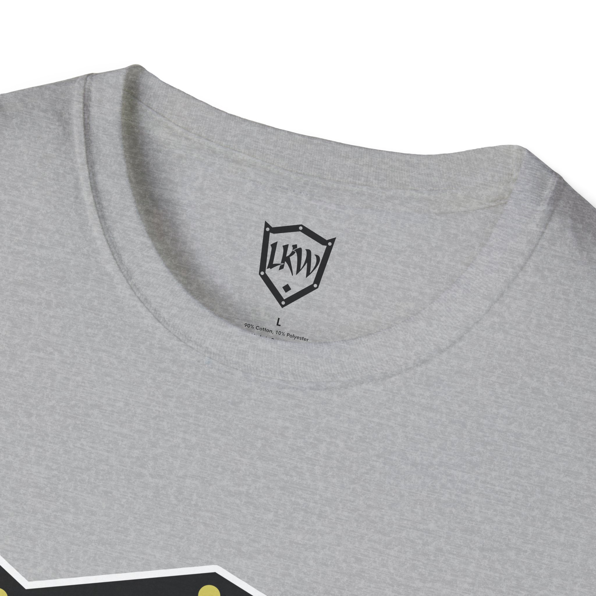 Late Knight Warrior OG Crest: Unisex Softstyle T-Shirt - Image 11